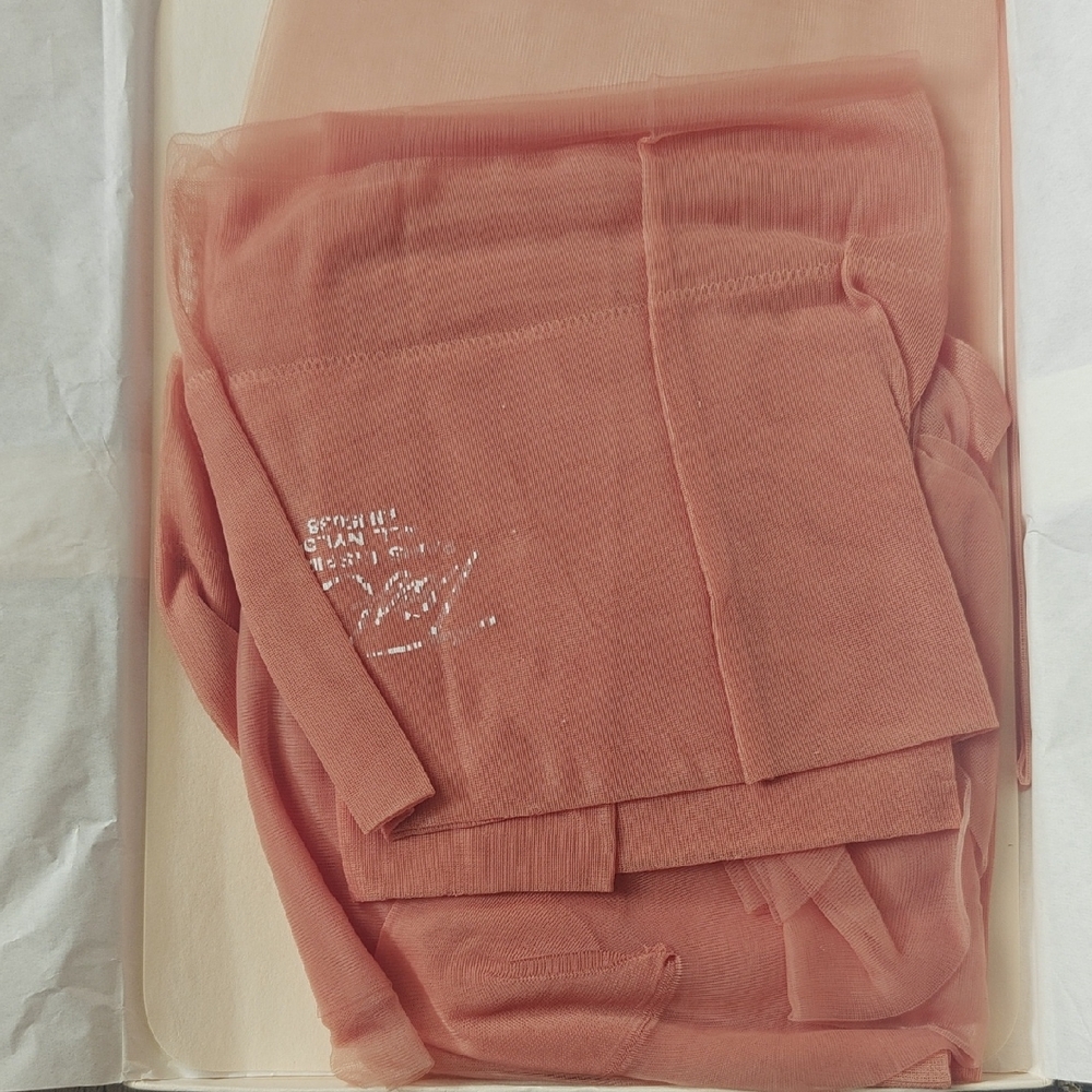 Sheer Layering Top in Dusty Rose